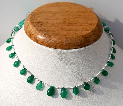 Emerald Gemstone bead